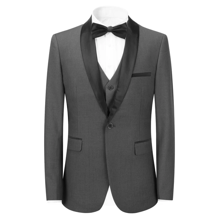 ceehuteey Men's 3 Pieces Regular Fit Shawl Lapel Prom For Wedding Tuxedos (Blazer + Vest + Pants)