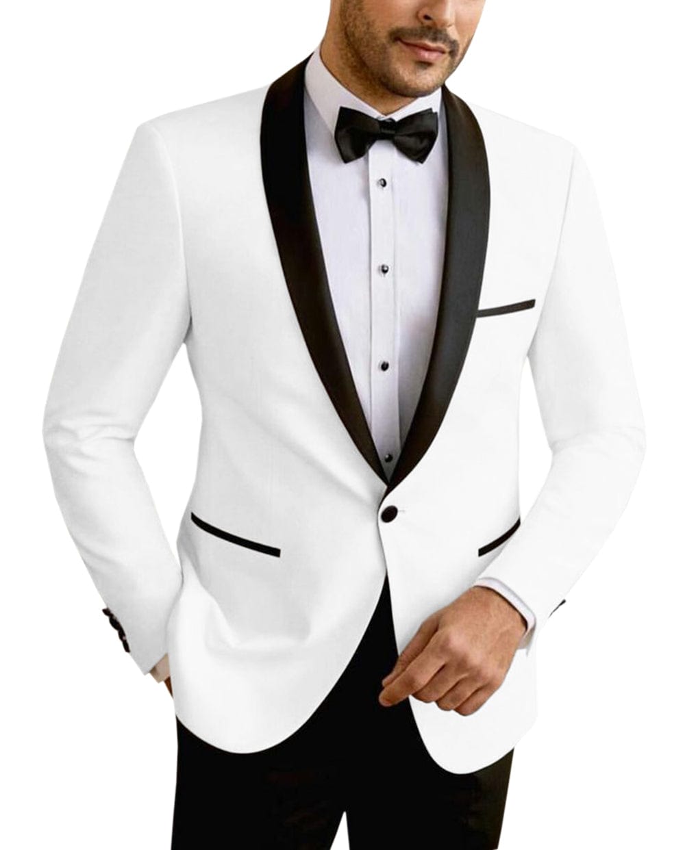 Men's one button hot sale suit jacket