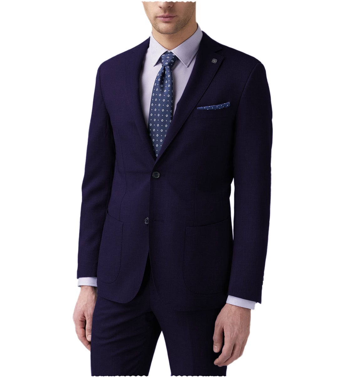 ceehuteey Slim Fit Formal 2 pieces Mens Suit Blazer (Blazer+Pants)