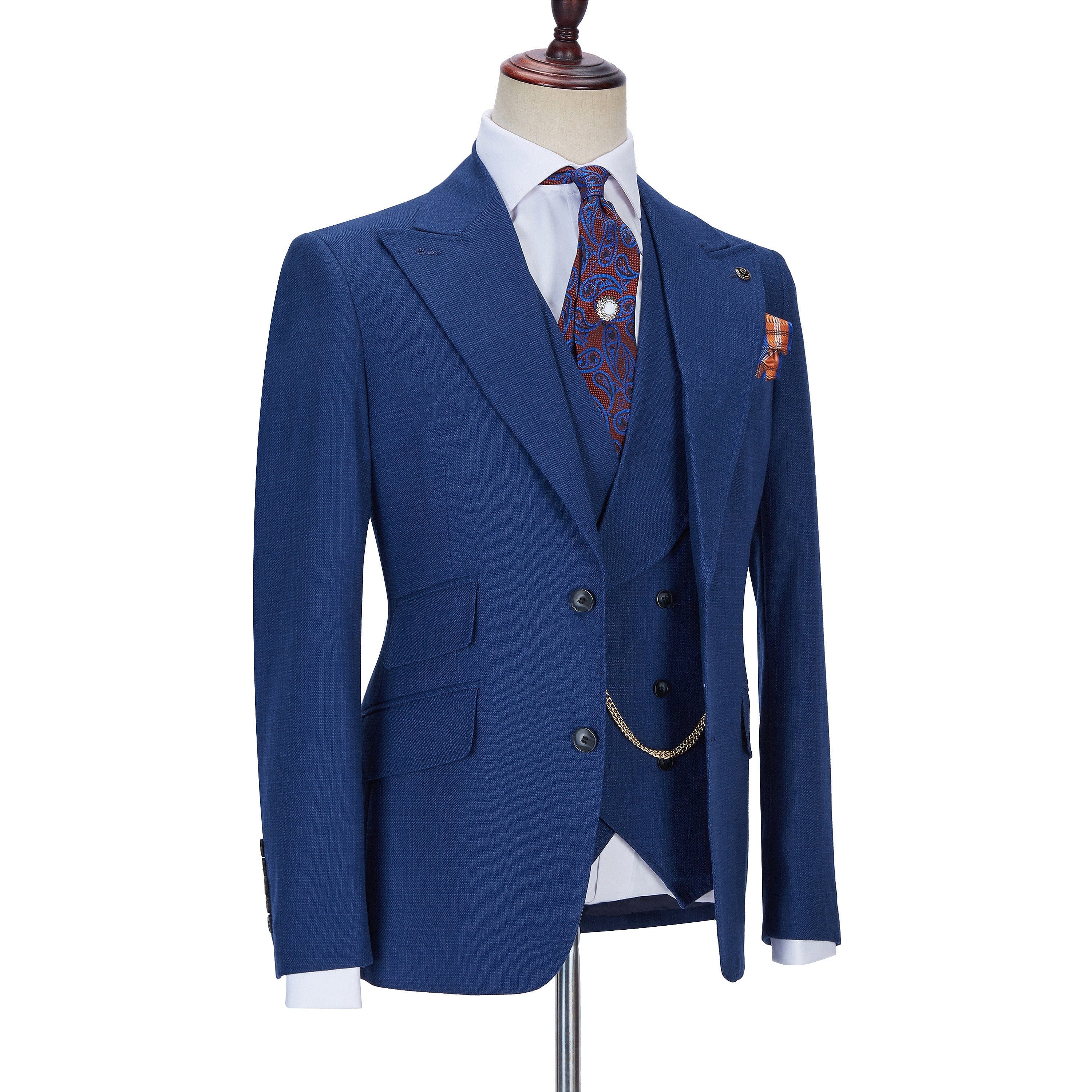 Express double breasted on sale suit